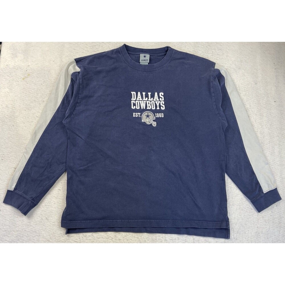 Vintage Dallas Cowboys Authentic Apparel Men’s XL Blue Long Sleeve T-Shirt